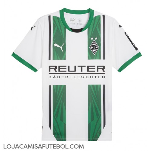 Camisa de Futebol Borussia Monchengladbach Equipamento Principal 2024-25 Manga Curta